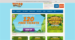 Desktop Screenshot of monkeybingo.com